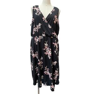 Glamour X Lane Bryant Floral Wrap Dress 24